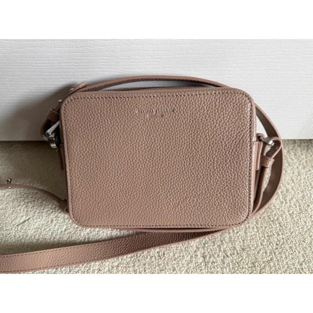Aspinal of London - Taupe Leather Camera Bag - New